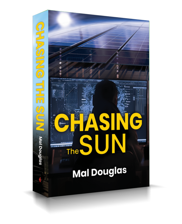 Cover of CHASING The SUN, a novel by Mal Douglas